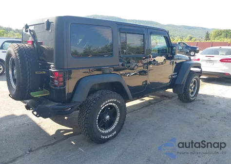 2013 Jeep Wrangler Unlimited Sport from USA, damaged, VIN 1C4HJWDG9DL510121